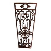 Cast iron door grille