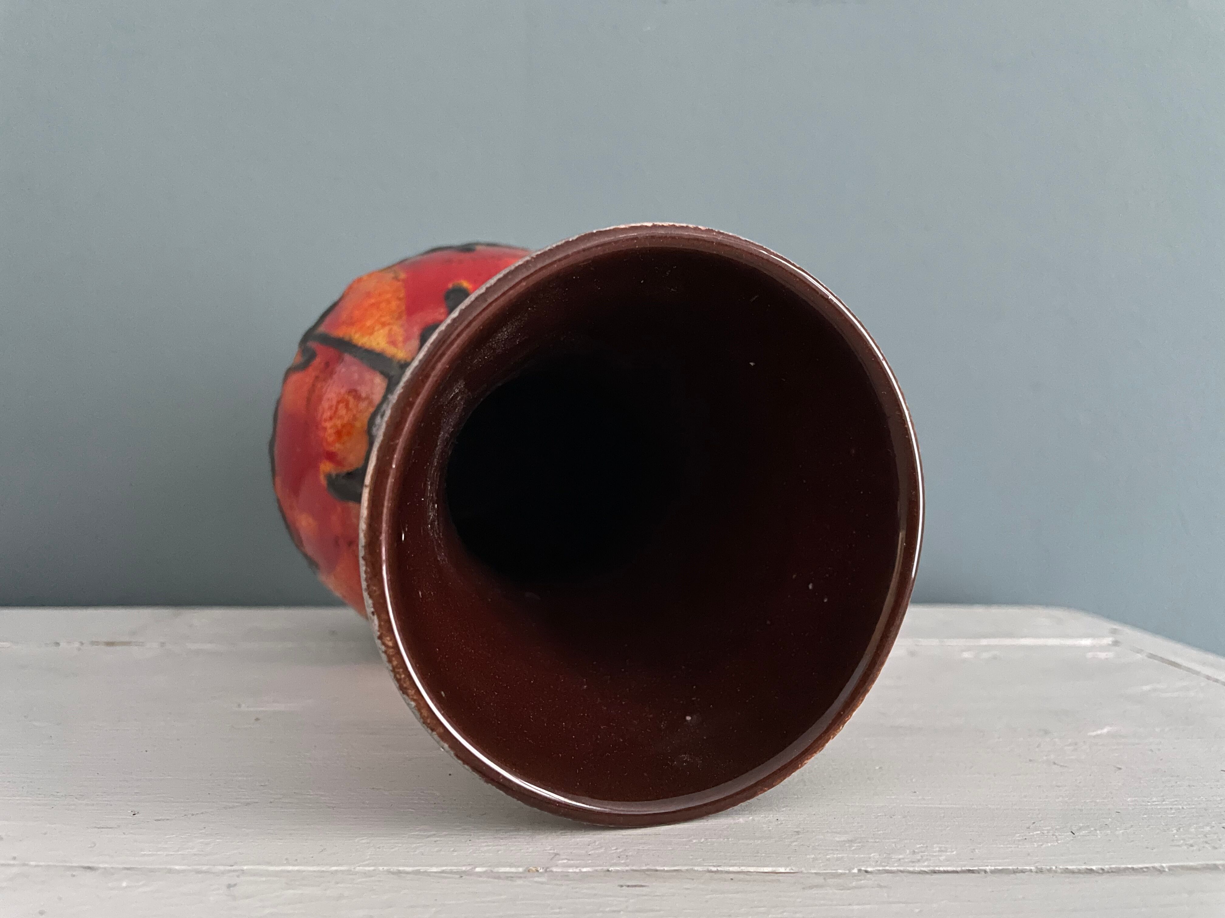 Fat-Lava Carstens-Tonnieshof ceramic vase, Germany