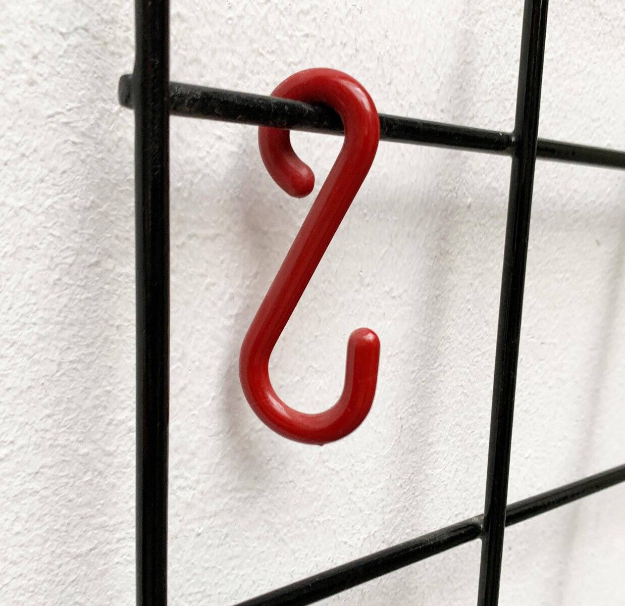 Mid-century German minimalist cord coat rack, 1960s