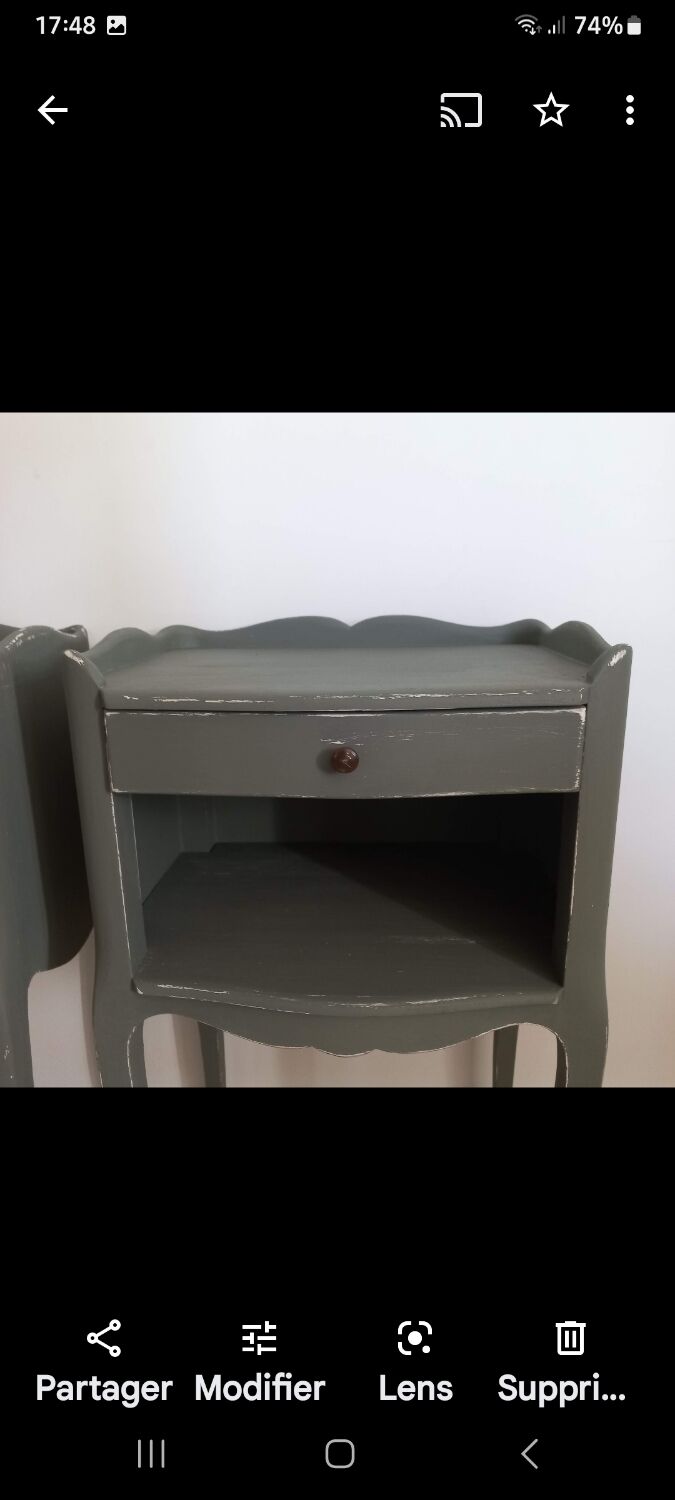 Pair of bedside tables