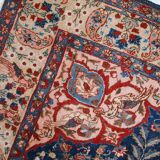 Tapis antique fait main Tabriz persan 190cm x 292cm (1920s)