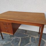 Scandinavian-style vintage solid wooden desk