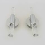 Pair of Rabalux Aphrodite double tube LED wall lights