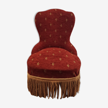 Napoleon III style toad armchair