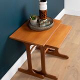 Retro Teak 1960s G Plan Fresco Nest Of Two Coffee Tables Side Tables