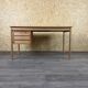 1960s 1970s Oak Writing Desk Sliding Top by Peter Løvig Nielsen for Løvig