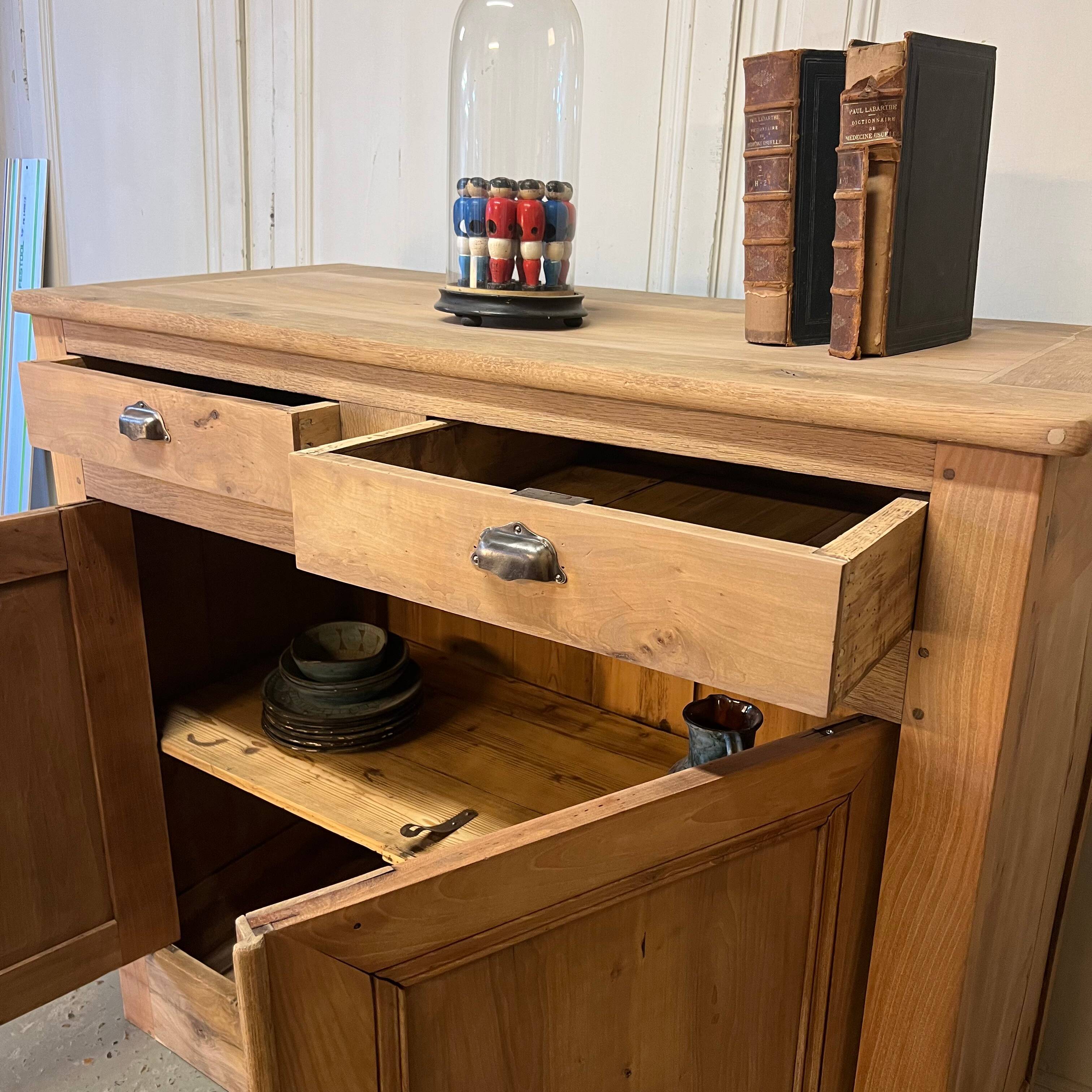Parisian oak sideboard
