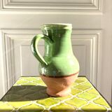 Pitcher jug in glazed terracotta