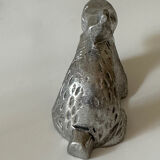 Zoomorphic pewter napkin ring
