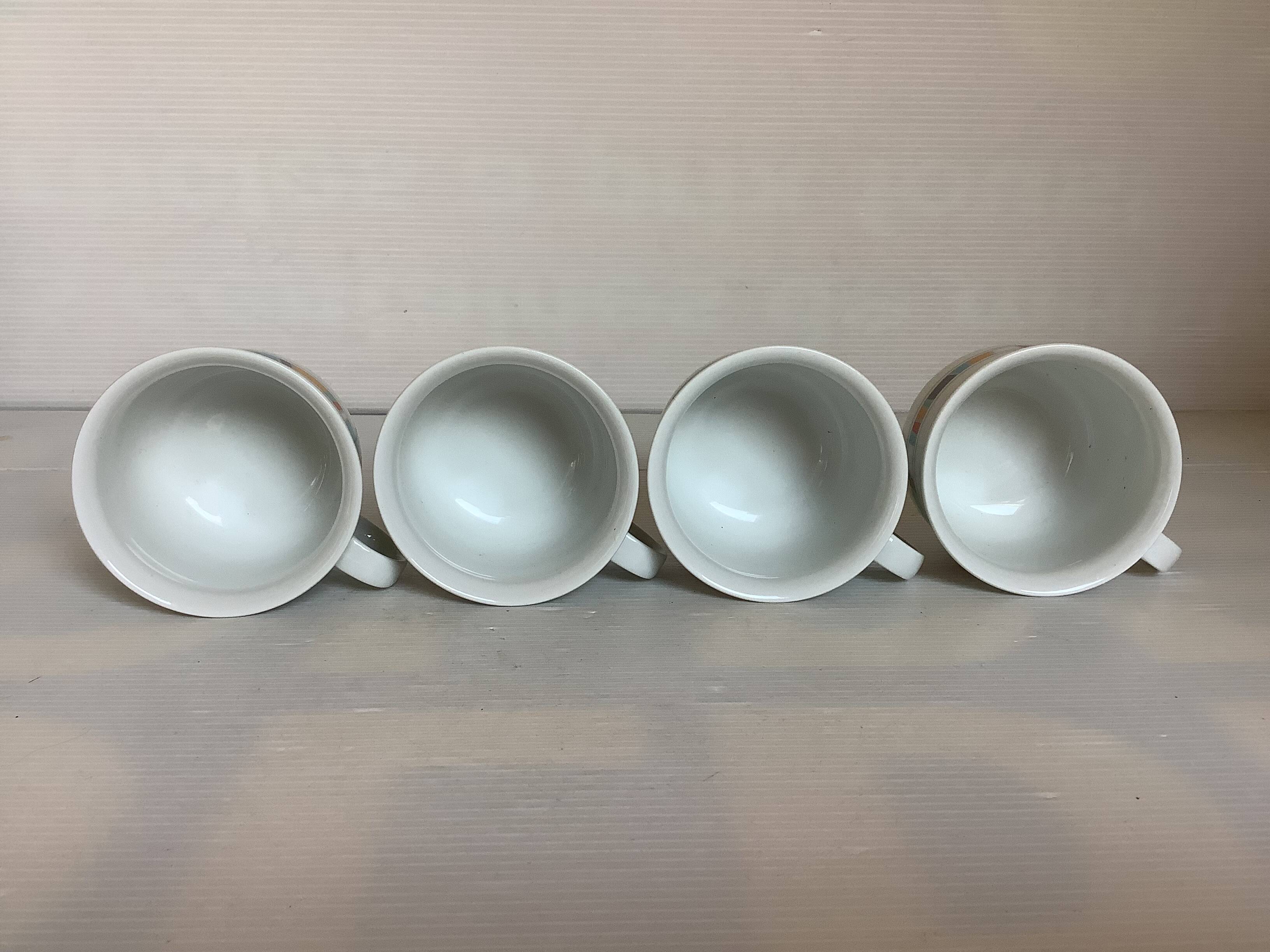 Four Thomas Germany cups from the 80s