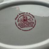 Vintage Enoch Wedgwood “Royal Homes Of Britain” red hand engraved serv