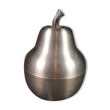 Seau à glace poire XXL acier brossé 70's