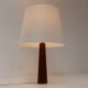 Vintage Danish Teak Table Lamp, 1960s