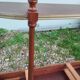 Console en bois style louis XVI