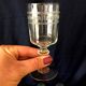 Suite of 11 glasses with liquor or port glass louis philippe
