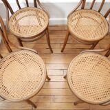 4 chairs bistro by Josef Hofmann type Thonet n°19