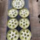 6 plates and dish in Ceramics, Moulin des loups