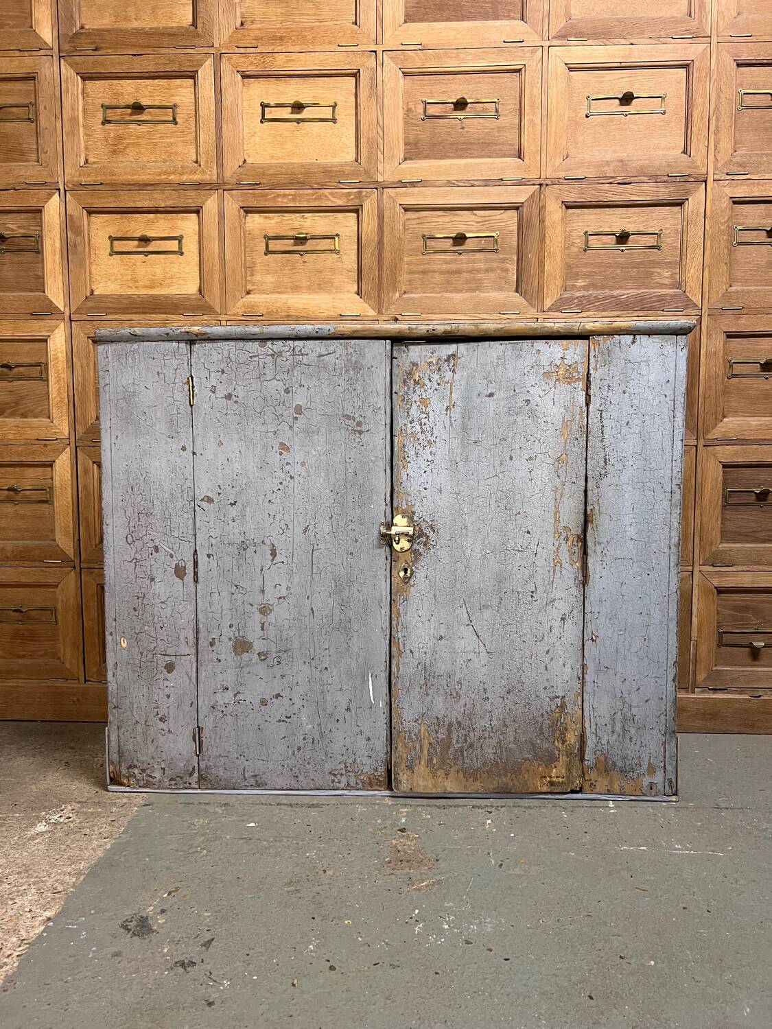Patinated Gustavian buffet