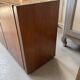 Low Scandinavian enfilade in walnut – Vintage design sideboard from the year