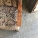 Pair of Art Deco brown meridians in upholstery fabric — 1930s (Budapest)