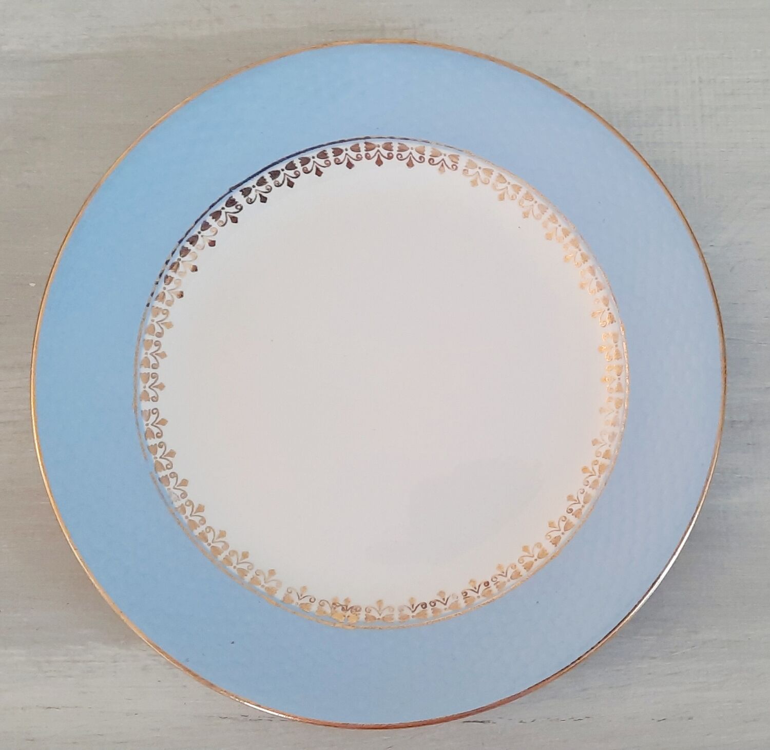 Dessert Plates and Hollow Dishes in Earthenware Café Gilbert by Moulin des Loups Vintage