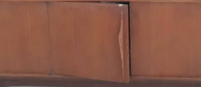 Vintage Scandinavian teak sideboard