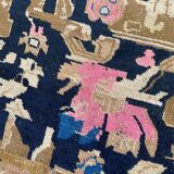 Ancient Caucasian carpet Karabagh 123x190 cm