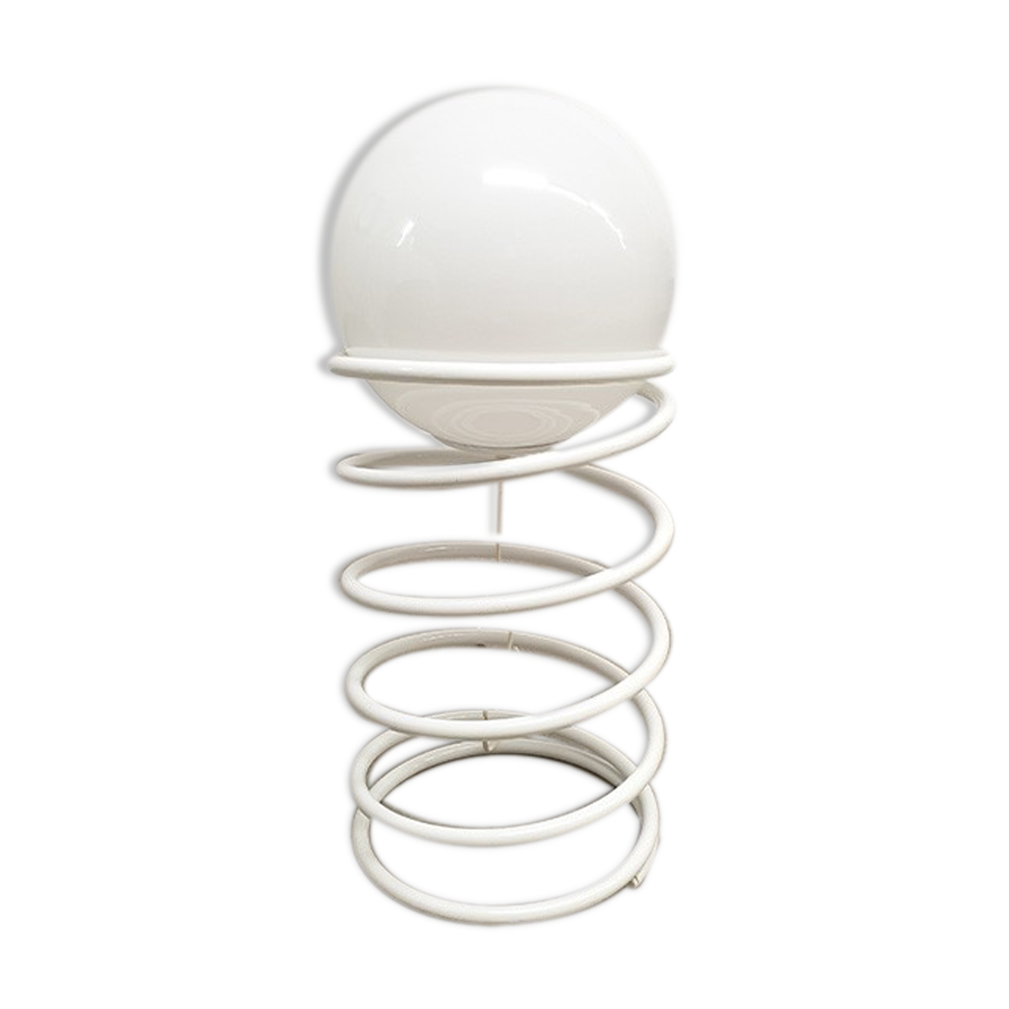 Lampe spirale de Woja Holland, années 1970