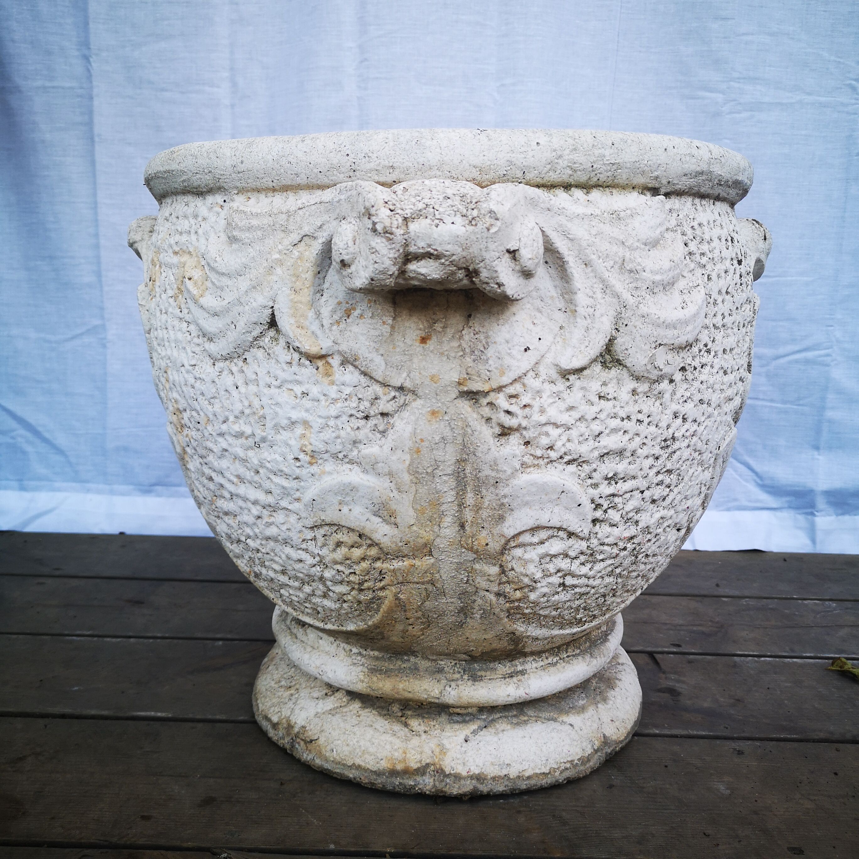 trinket bowl concrete candle with lid vintage pots flower pot Concrete pot with lid bird pot