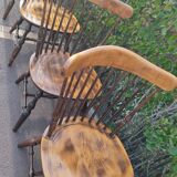 4 vintage bistro chairs