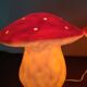 Paire de lampes champignon Heico vintage