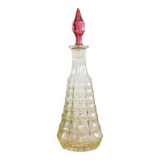 Antique faceted decanter