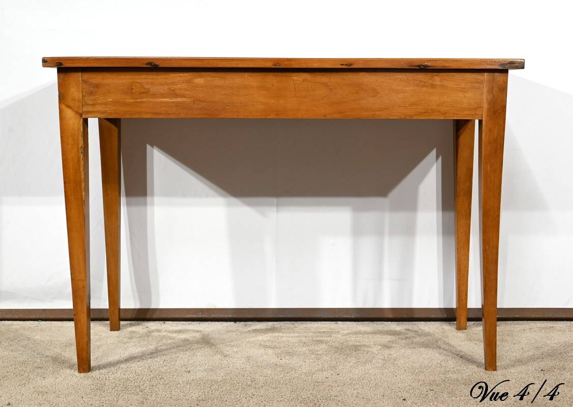 Desk Table in Ash, Mahogany and Cherry, Directoire Style – Mid-19th Century