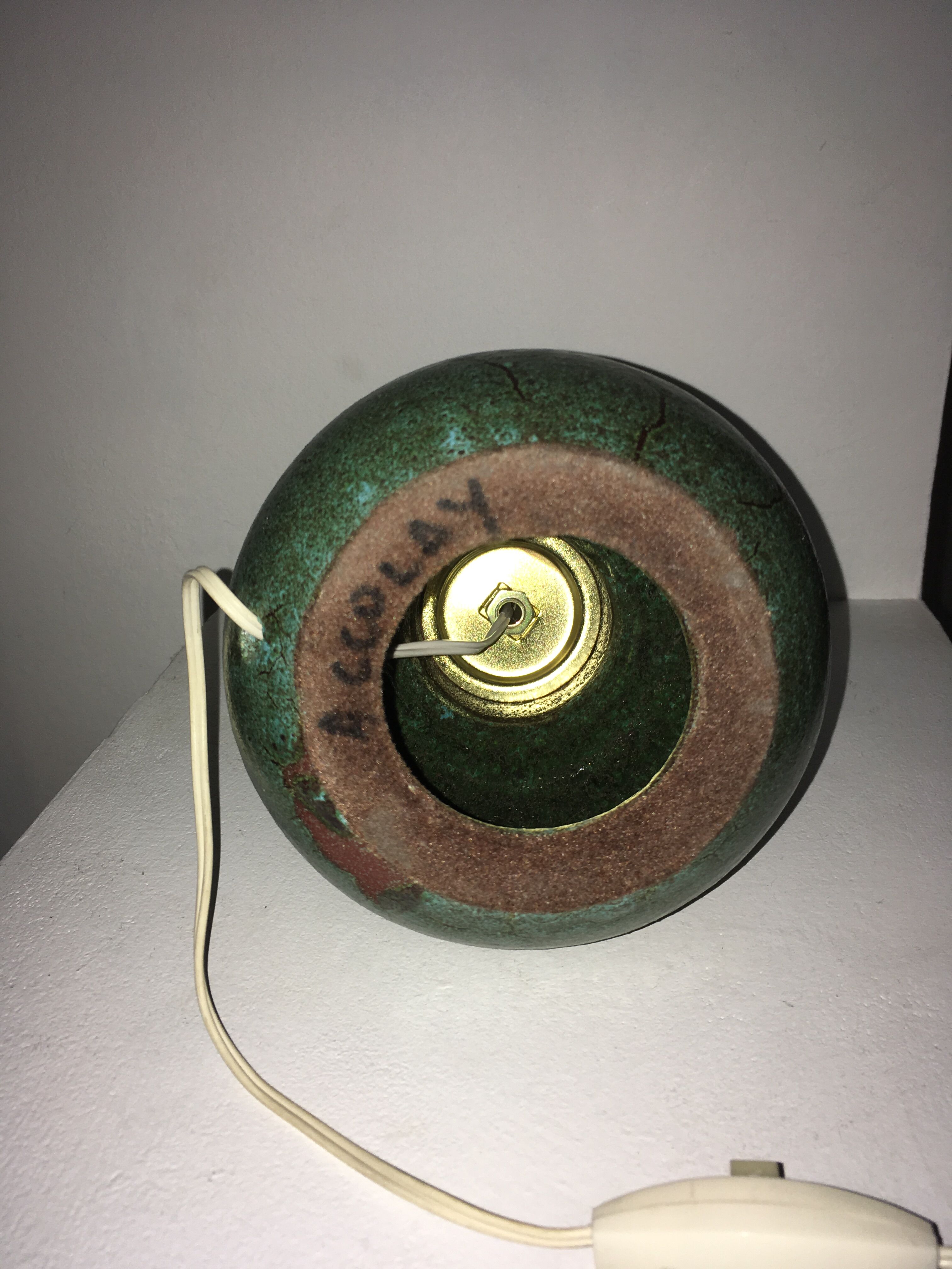 Accolay vintage reptile lamp