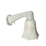 White porcelain wall lamp