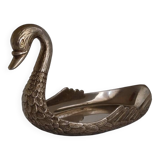 Metal swan emptier