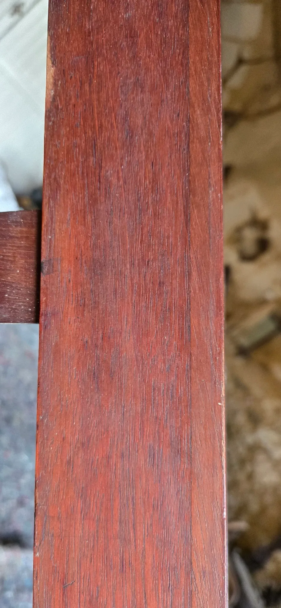 Entrance hall, mahogany coat rack