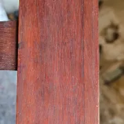 Entrance hall, mahogany coat rack