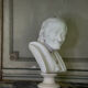 Marble bust, Voltaire after Jean Antoine Houdon, 19th-century copy.