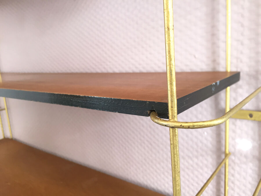 Étagère murale Tomado string vintage, 1960