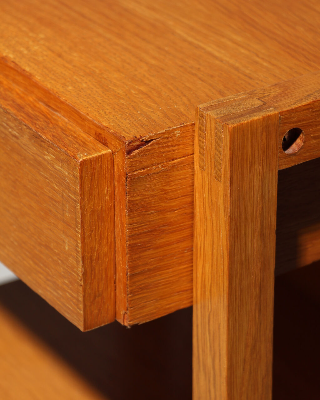 Vintage modernist bedside table