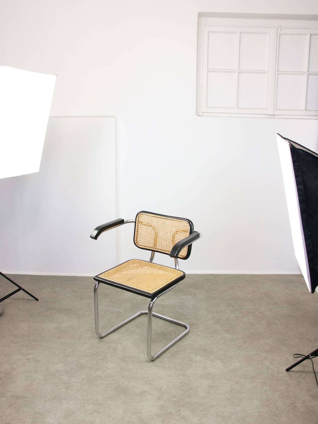 Vintage Cesca B64 armchair by Marcel Breuer
