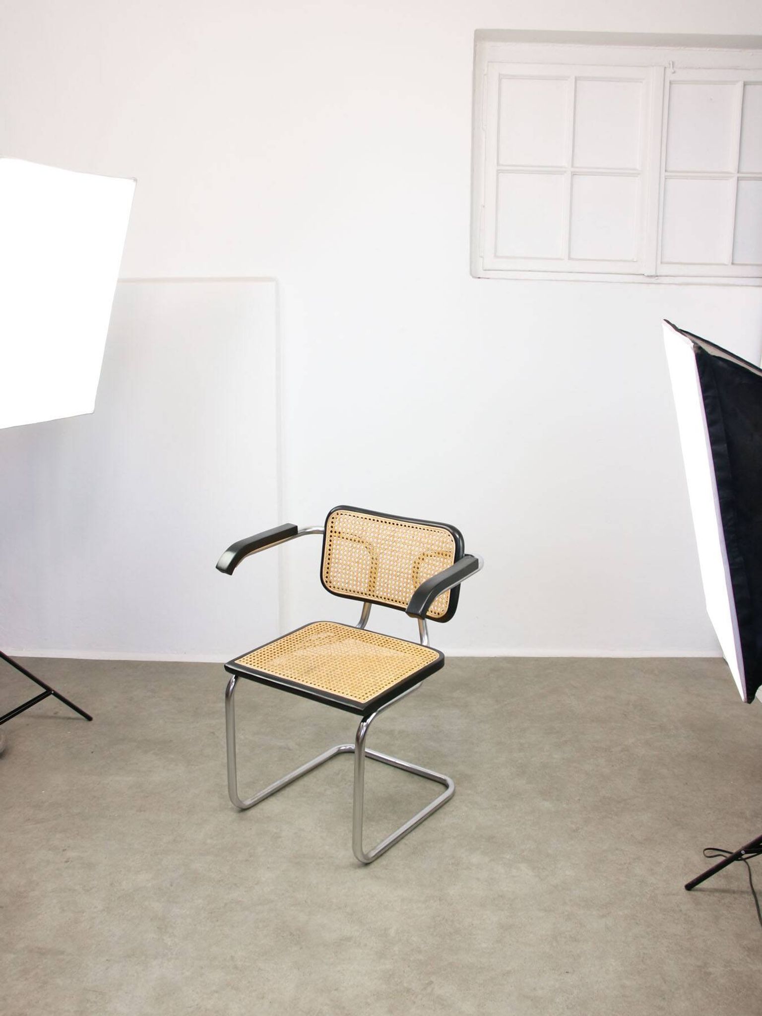 Fauteuil vintage Cesca B64 par Marcel Breuer