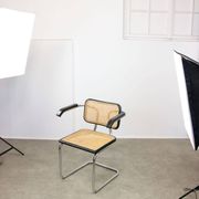 Fauteuil vintage Cesca B64 par Marcel Breuer