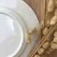 Vintage flower plates