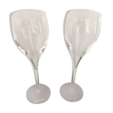 Set of 2 flutes to champage veuve cliquot