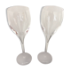 Set of 2 flutes to champage veuve cliquot