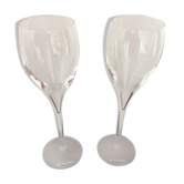 Lot de 2 flûtes à champage veuve cliquot