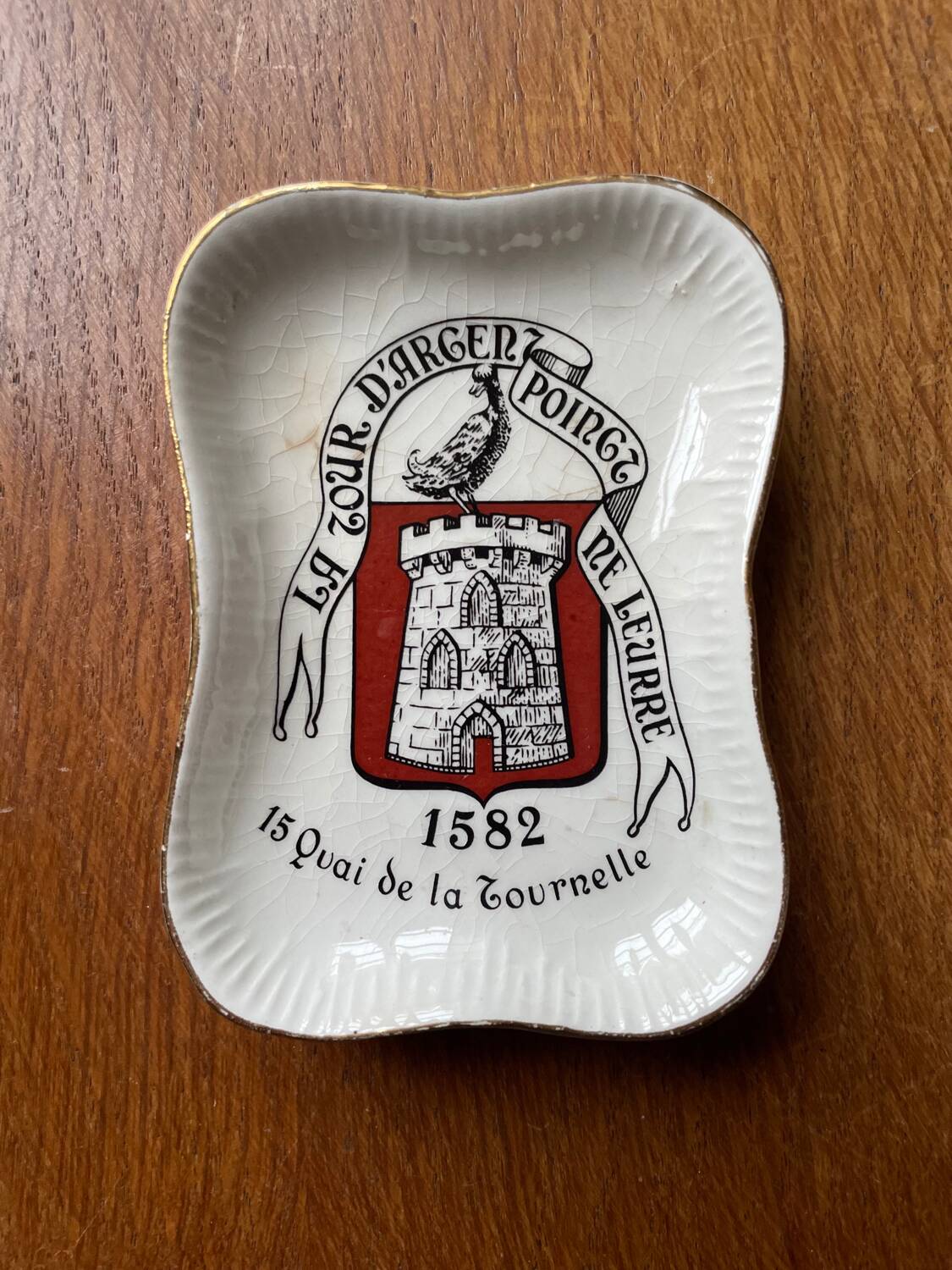 La Tour d’Argent ashtray cup