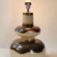 Pied de lampe vintage 1970 céramique